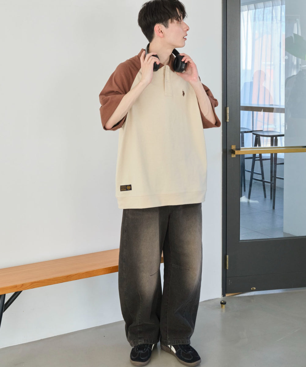 ベージュソノタ モデル：177cm L着用