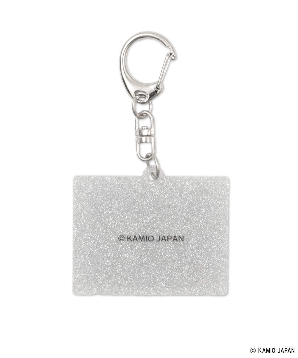 カミオジャパンキラキラアクリルキーホルダー