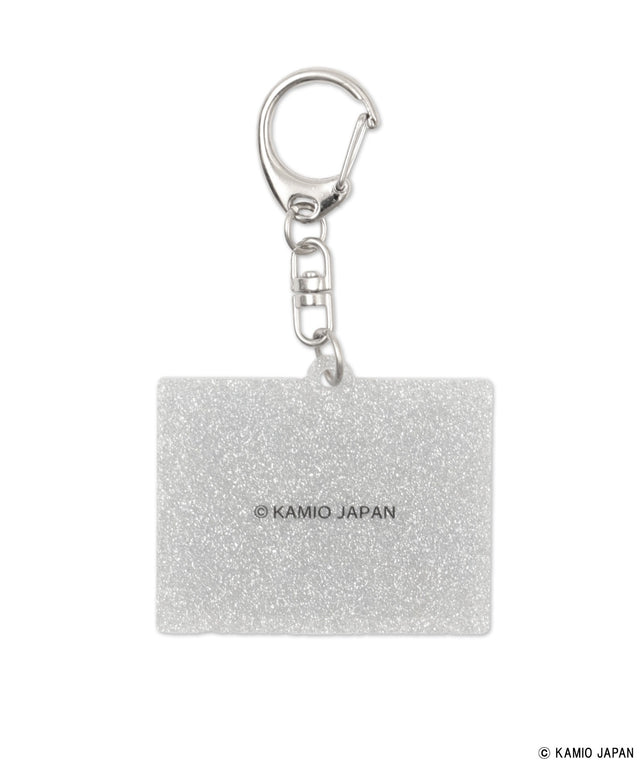 カミオジャパンキラキラアクリルキーホルダー