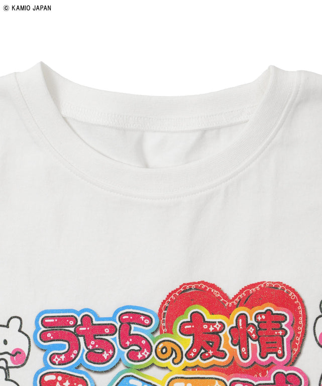 カミオジャパンキラキラプリントビッグT