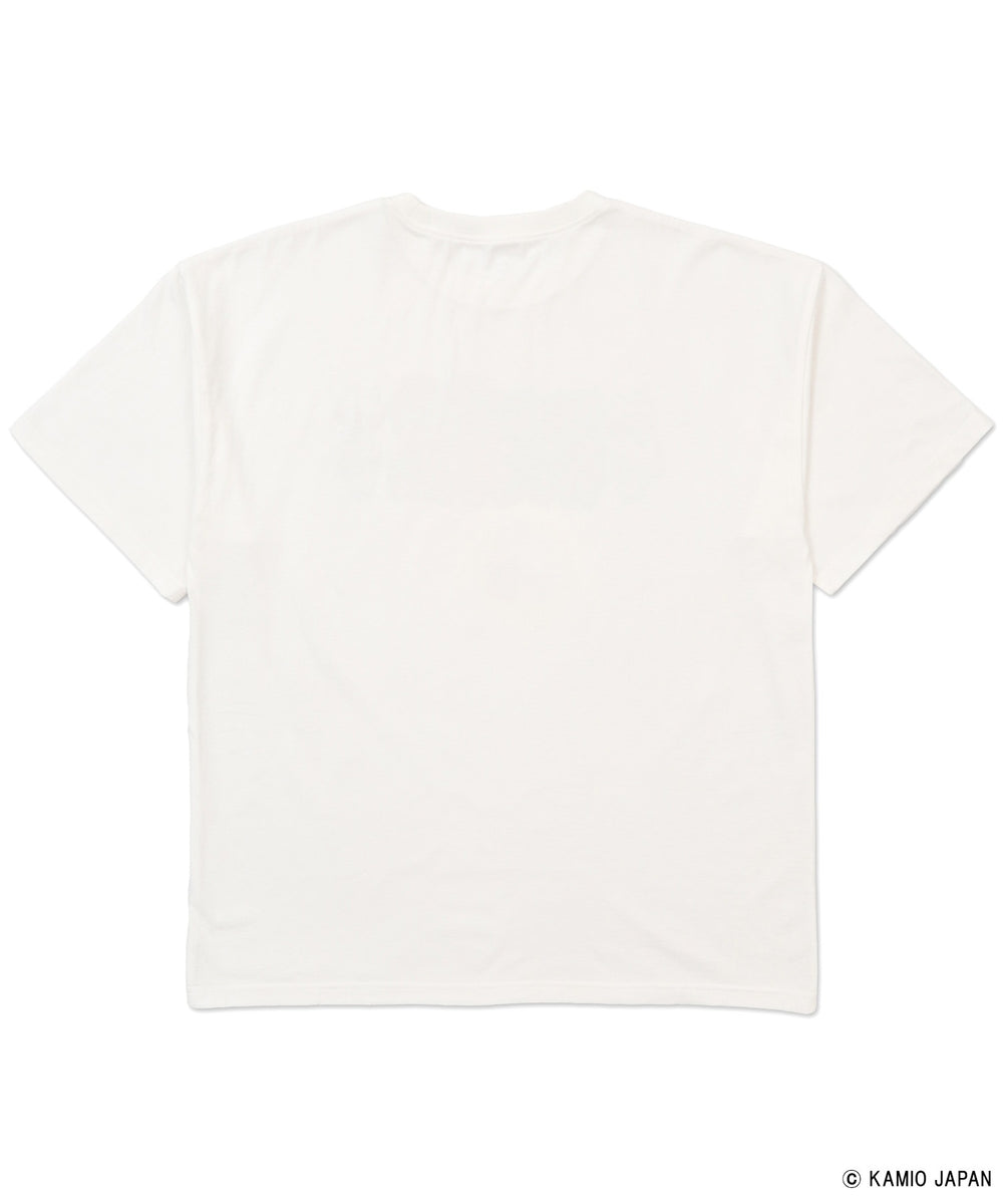 カミオジャパンキラキラプリントビッグT