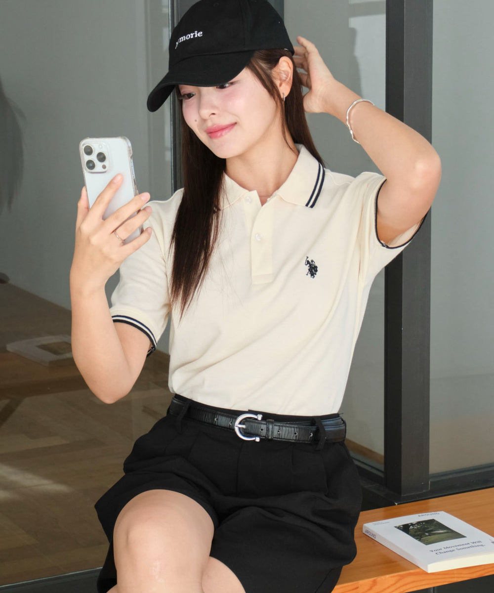 ホワイトアイボリー モデル：165cm M着用