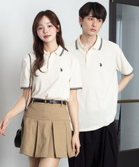 別注USPOLOラインポロシャツ