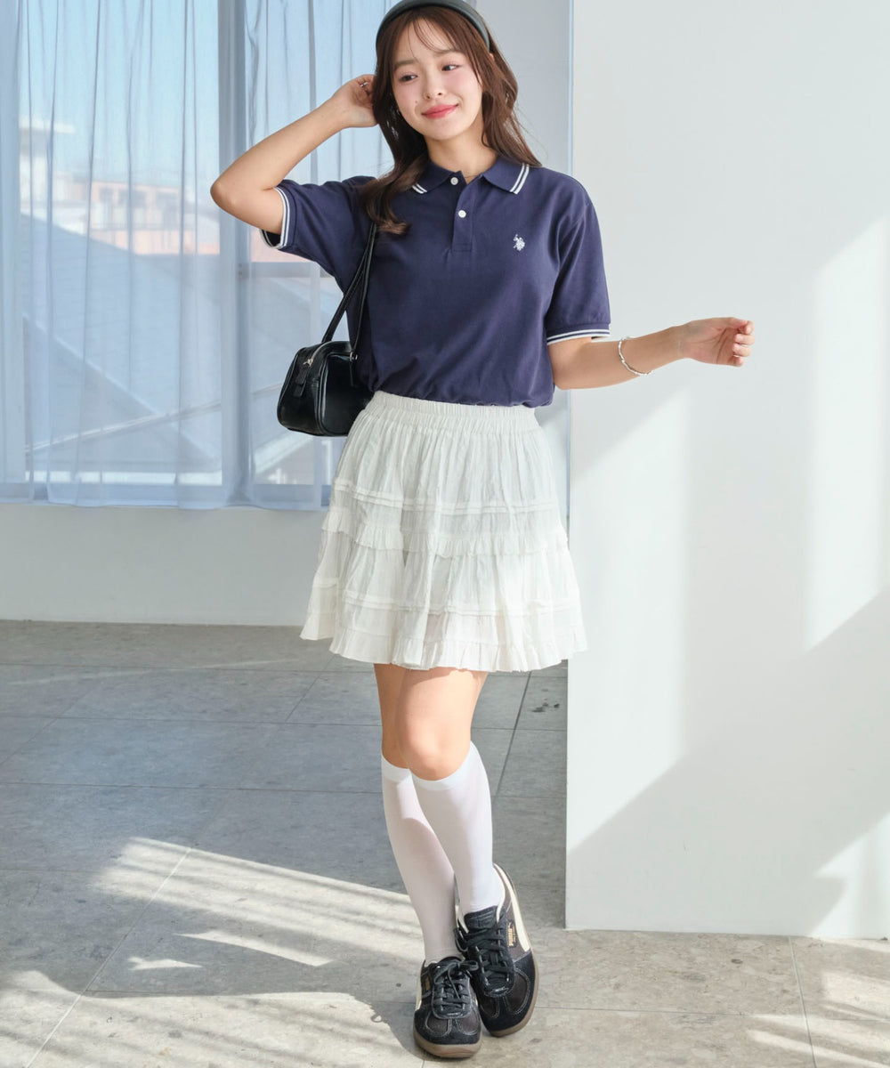 ネイビー モデル：165cm M着用