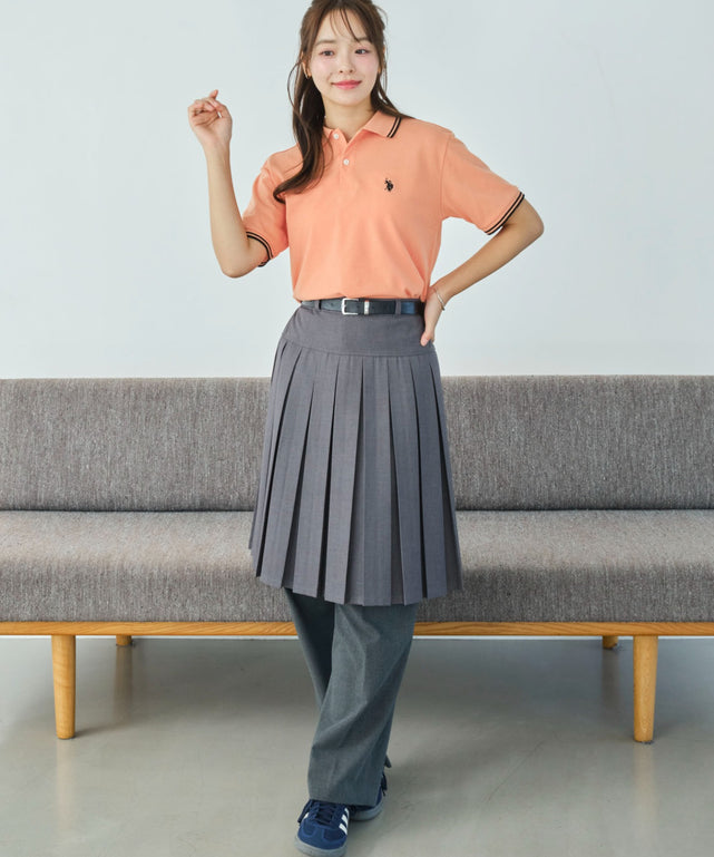 オレンジ モデル：165cm M着用