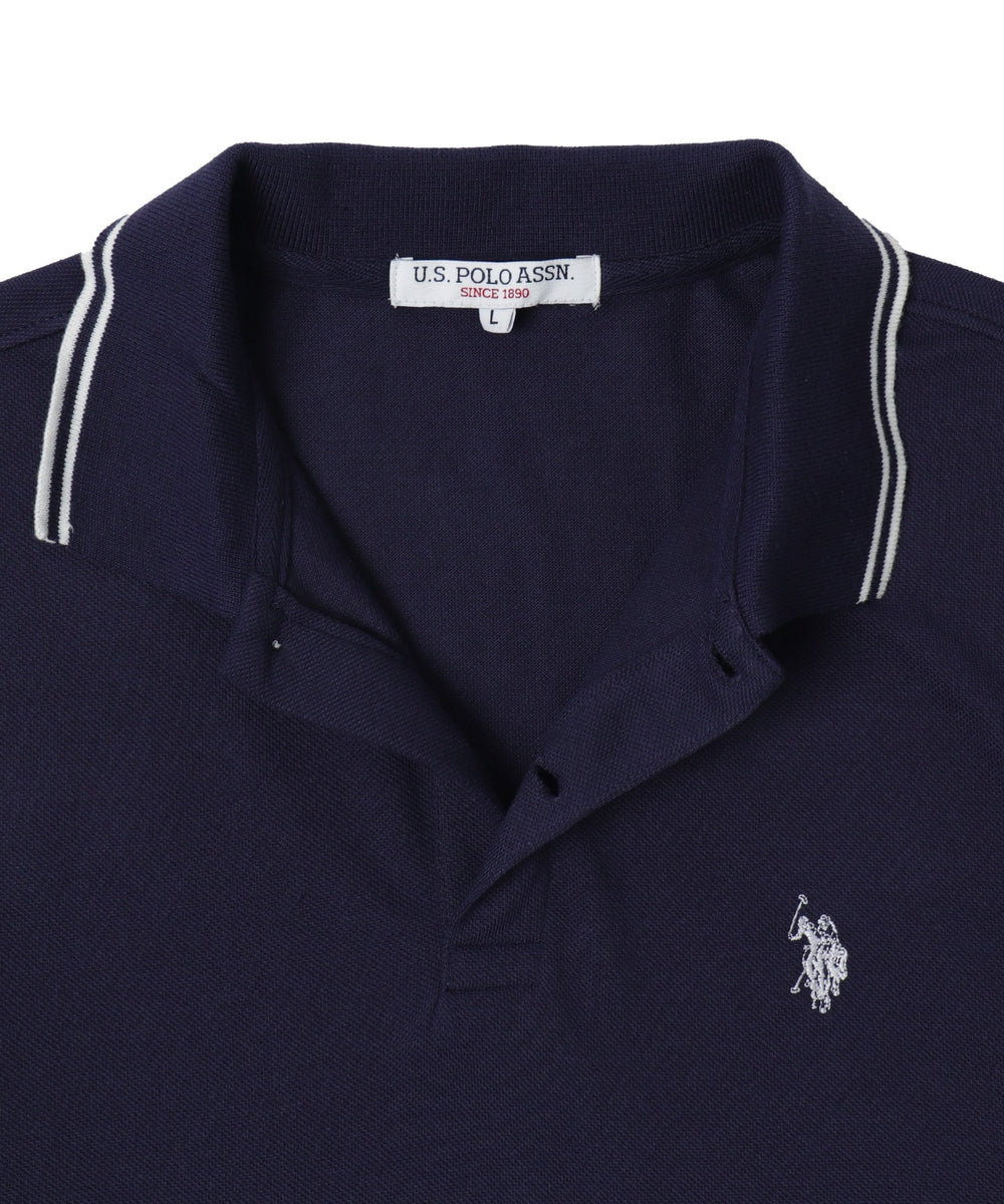 別注USPOLOラインポロシャツ