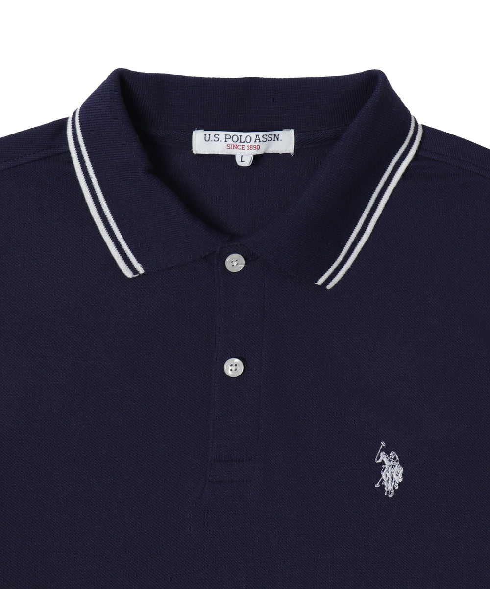 別注USPOLOラインポロシャツ