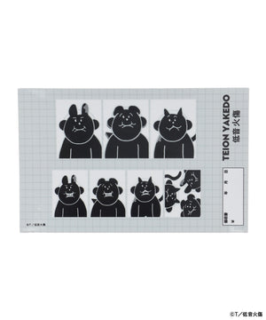 低音火傷コラボステッカー