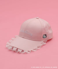 HELLOKITTYコラボフリルレースキャップ