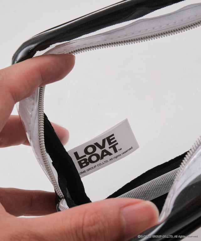 LOVEBOATコラボクリアポーチ