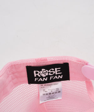 ROSE　FAN　FANコラボメッシュキャップ