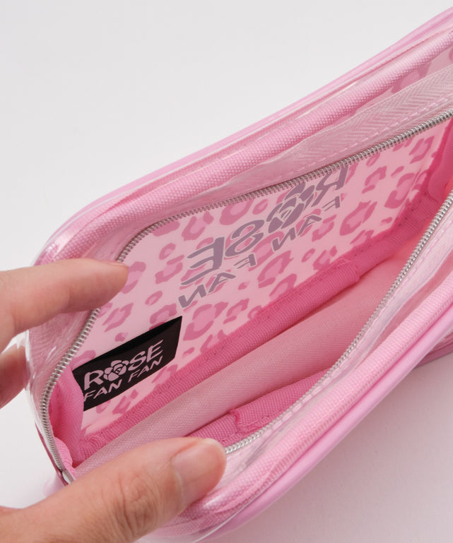 ROSE　FAN　FANコラボクリアポーチ