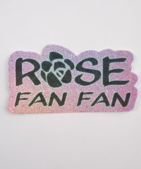 ROSE　FAN　FANコラボラメステッカー