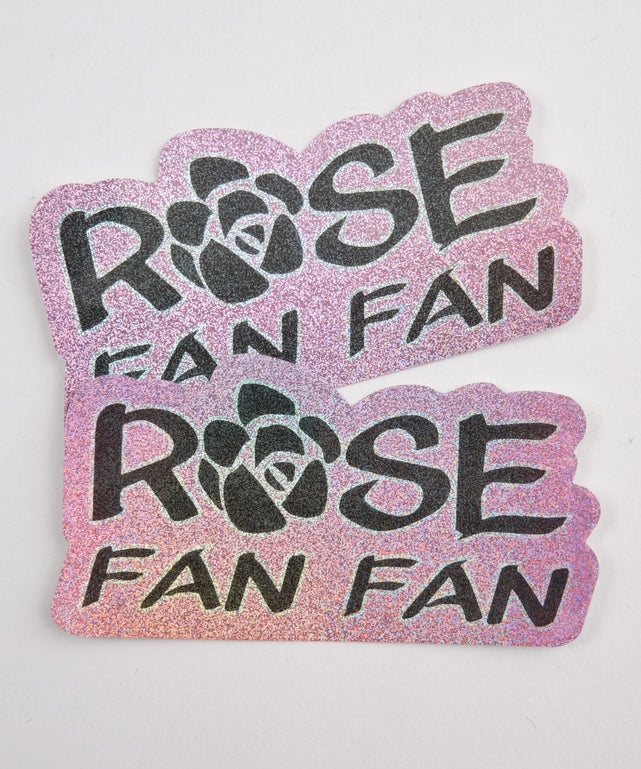 ROSE　FAN　FANコラボラメステッカー