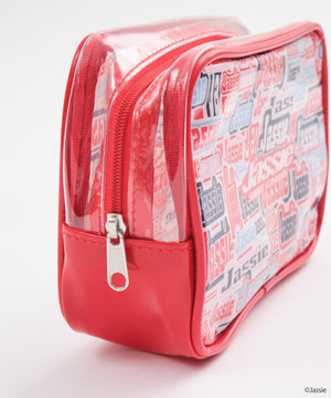 Jassieコラボクリアポーチ