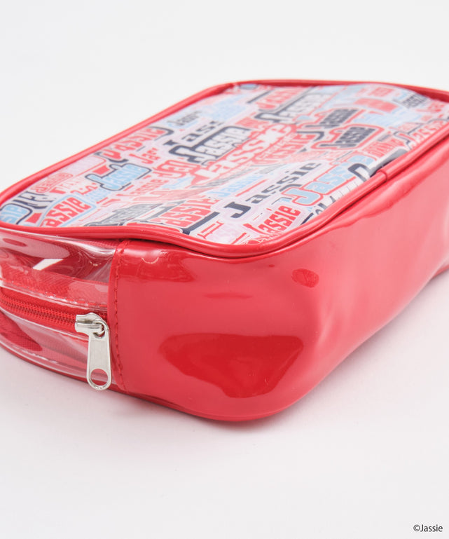 Jassieコラボクリアポーチ