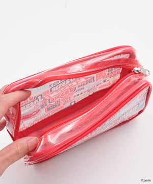 Jassieコラボクリアポーチ