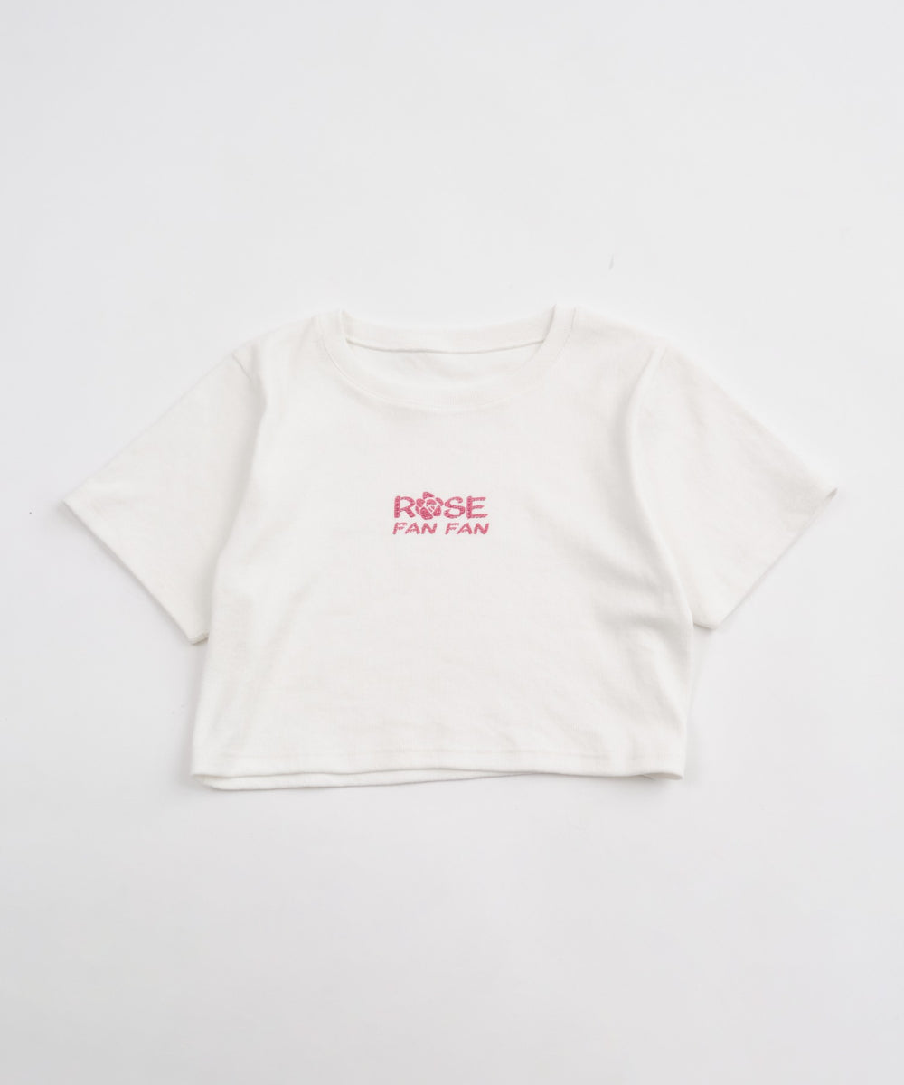 ROSE　FAN　FANコラボリブT