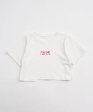 ROSE　FAN　FANコラボリブT