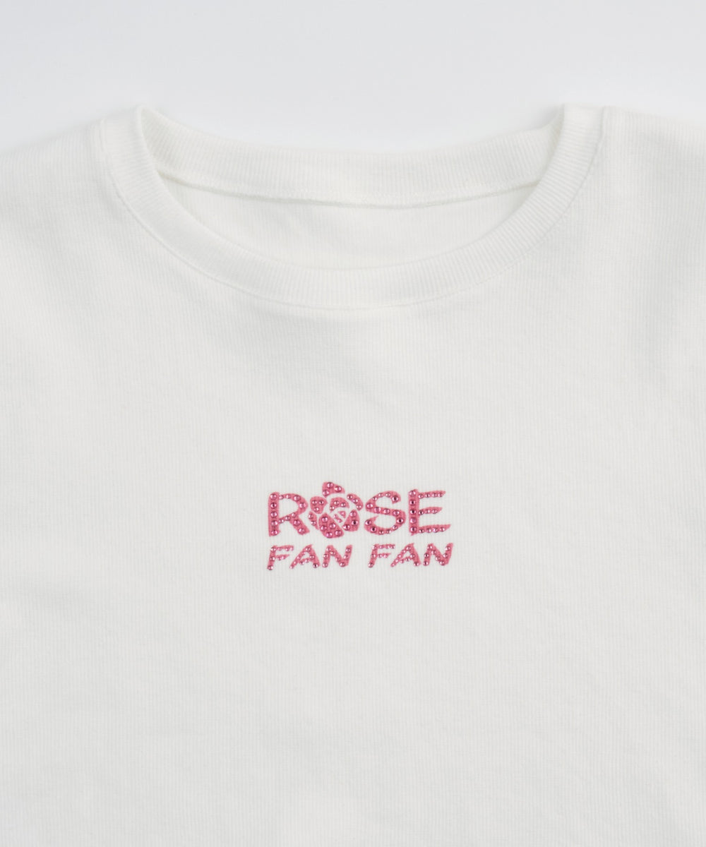 ROSE　FAN　FANコラボリブT