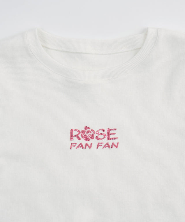 ROSE　FAN　FANコラボリブT