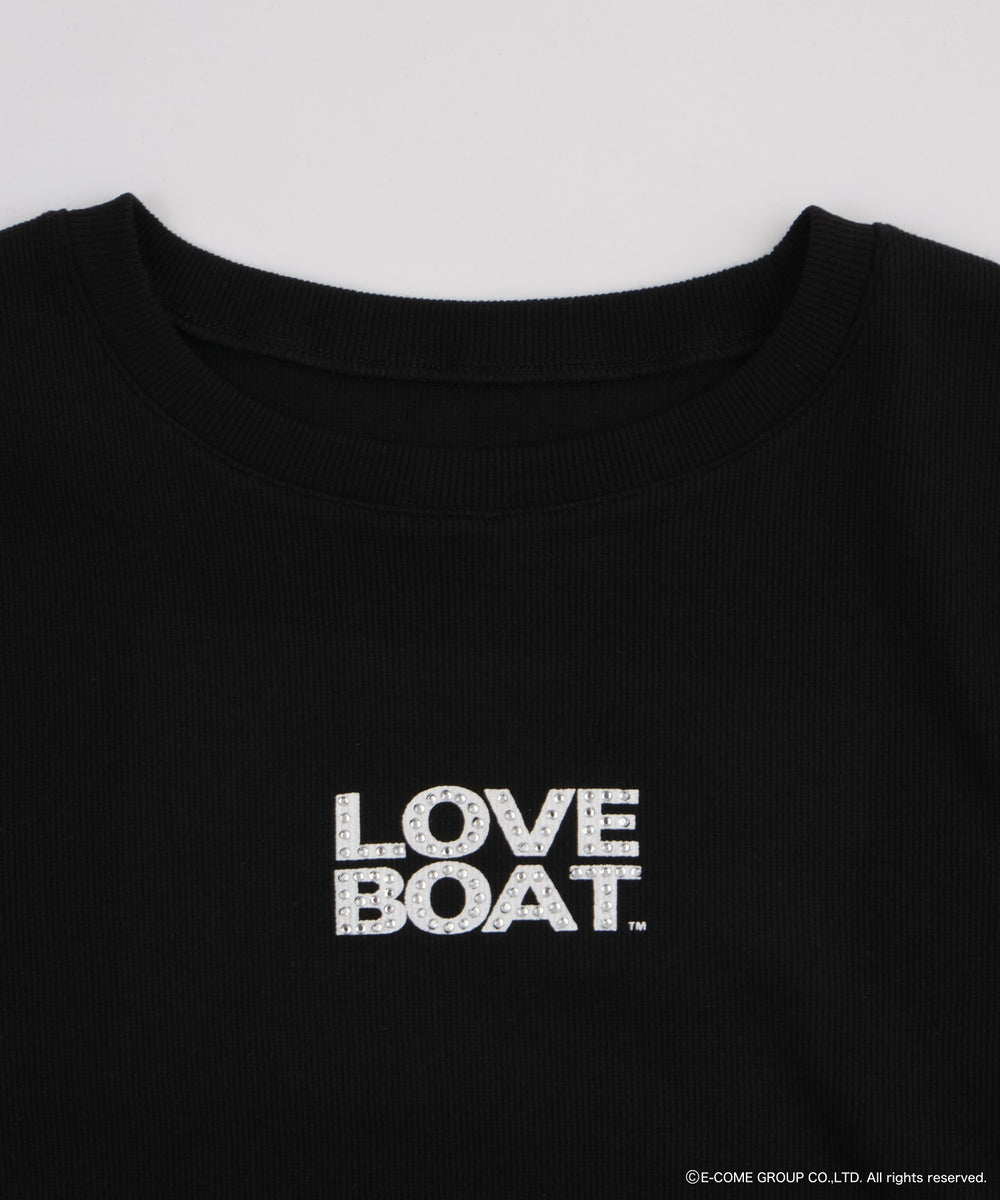 LOVEBOATコラボリブT