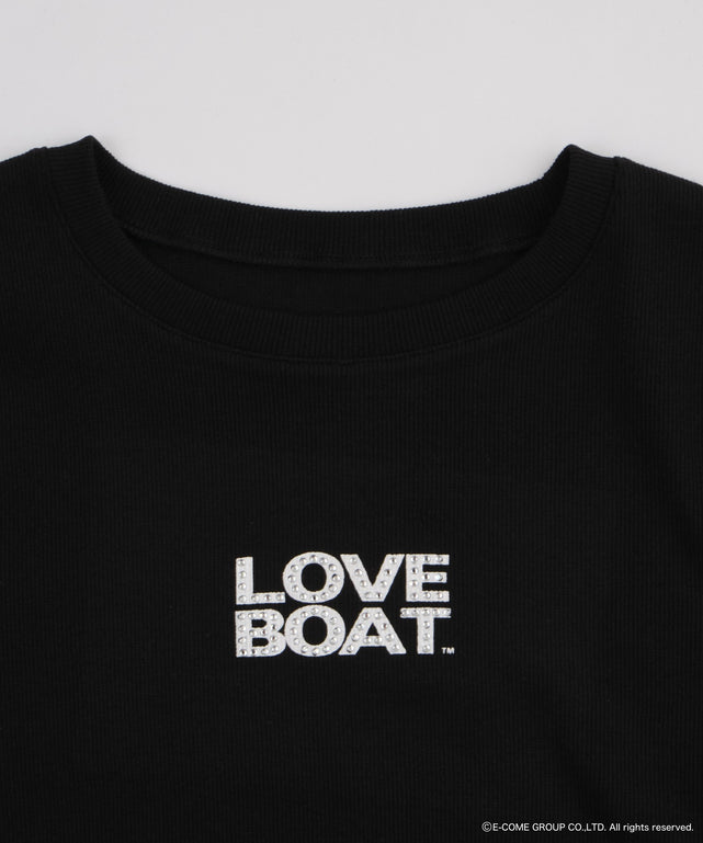 LOVEBOATコラボリブT