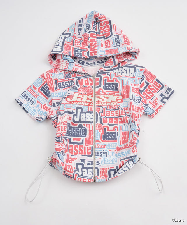 Jassieコラボパーカー