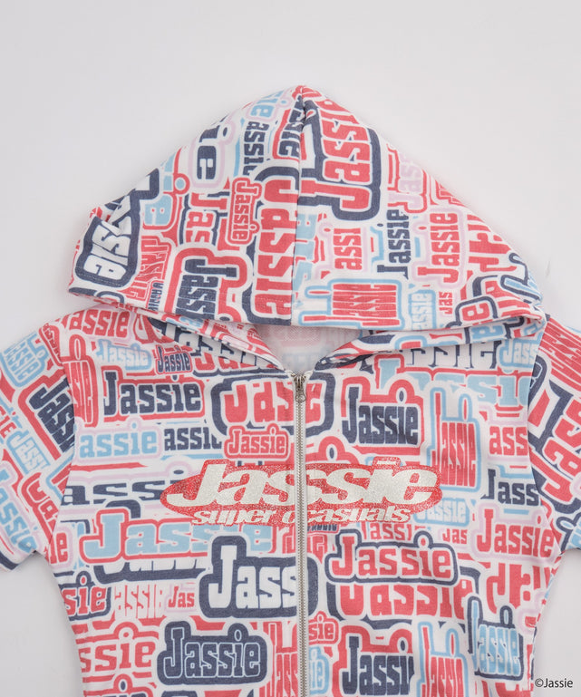 Jassieコラボパーカー