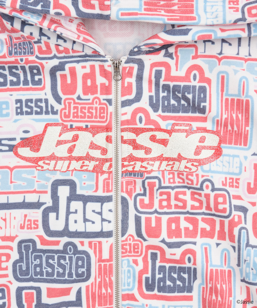 Jassieコラボパーカー