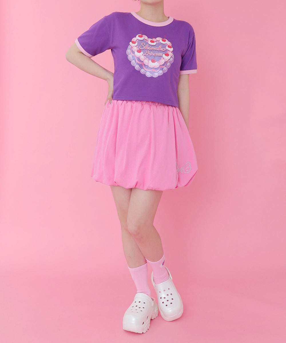 ピンク モデル：155cm M着用