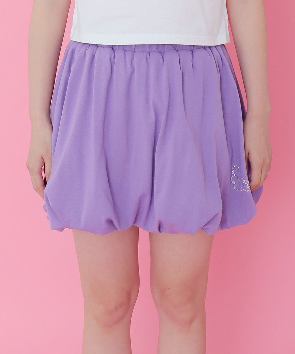 パープル モデル：155cm M着用