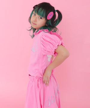 ピンク モデル：125cm S着用