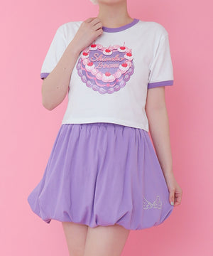 ホワイト モデル：155cm M着用