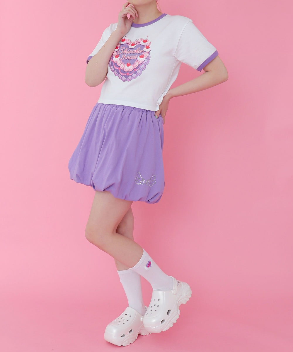 ホワイト モデル：155cm M着用