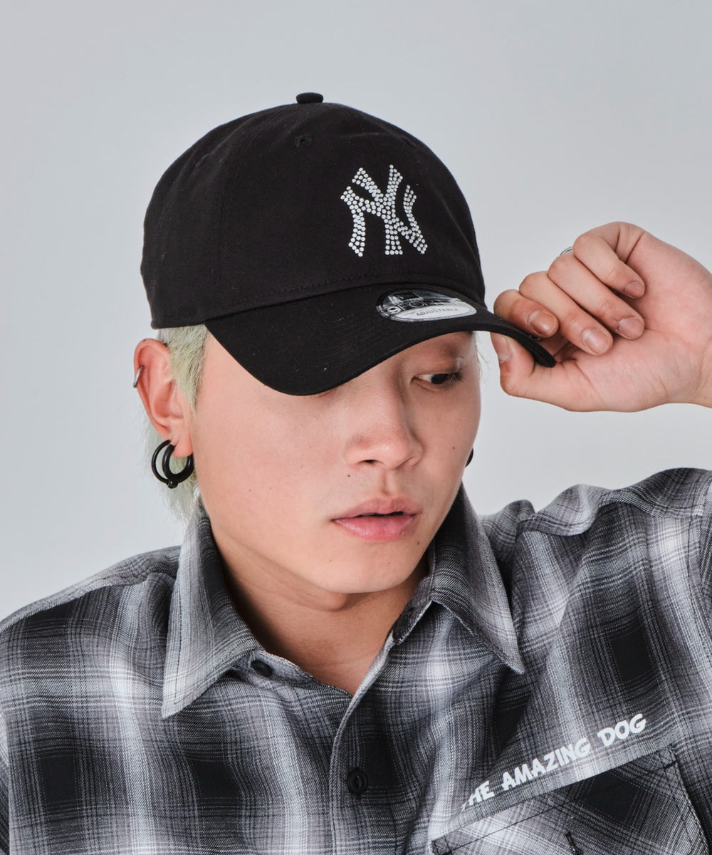 NY　ブラック（柄2）