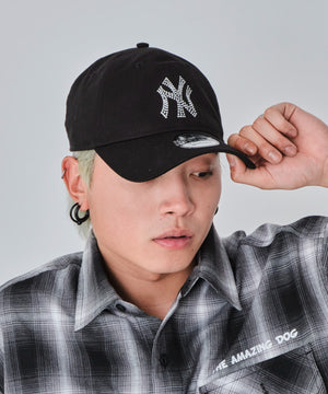 NY　ブラック（柄2）