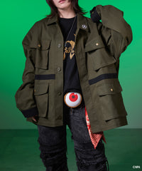 ＃コンパスコラボ忠臣ミリタリージャケット