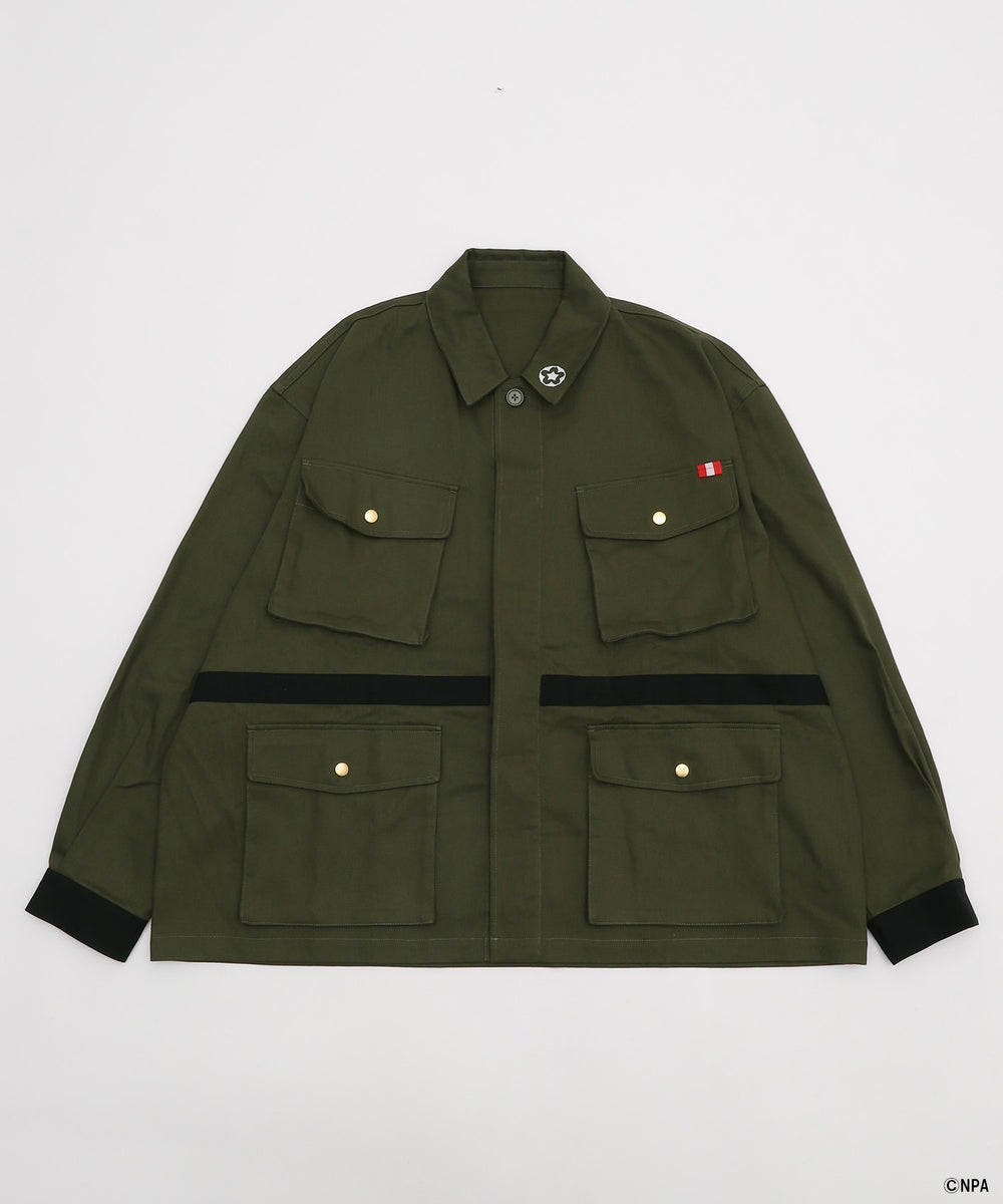 ＃コンパスコラボ忠臣ミリタリージャケット