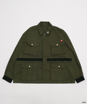 ＃コンパスコラボ忠臣ミリタリージャケット