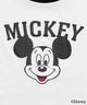 MICKEY　MOUSE／リンガーTシャツ
