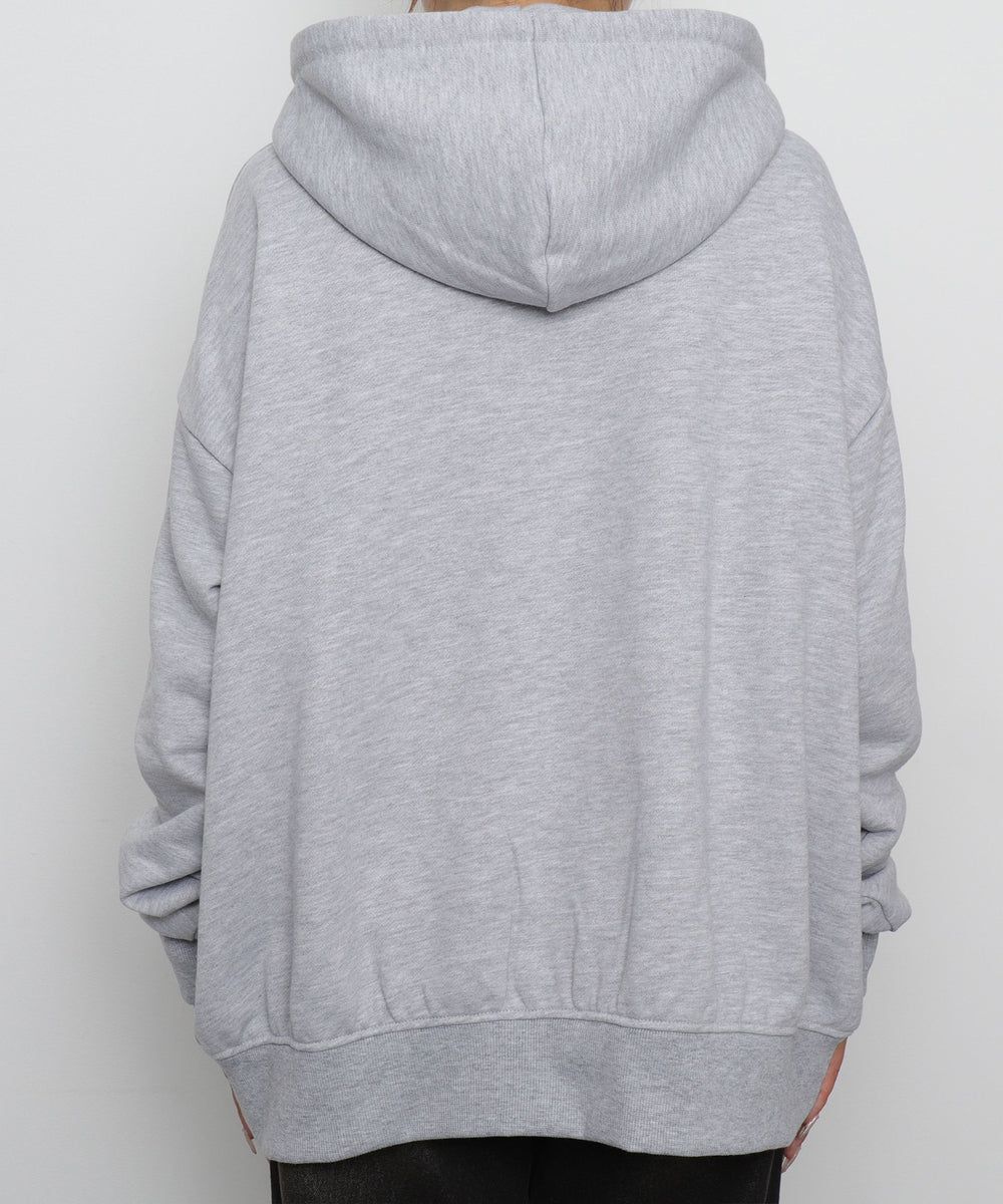 杢グレー モデル：155cm F着用