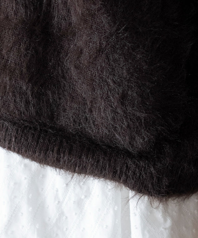 別注USPOLOシャギーニットカーデ