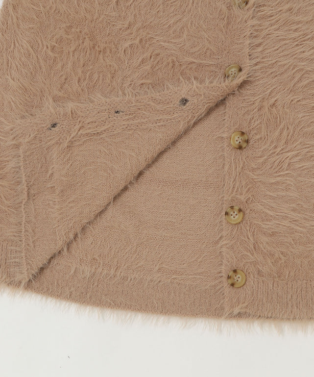 別注USPOLOシャギーニットカーデ