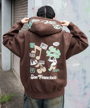 ブラウン　モデル：160㎝　M着用