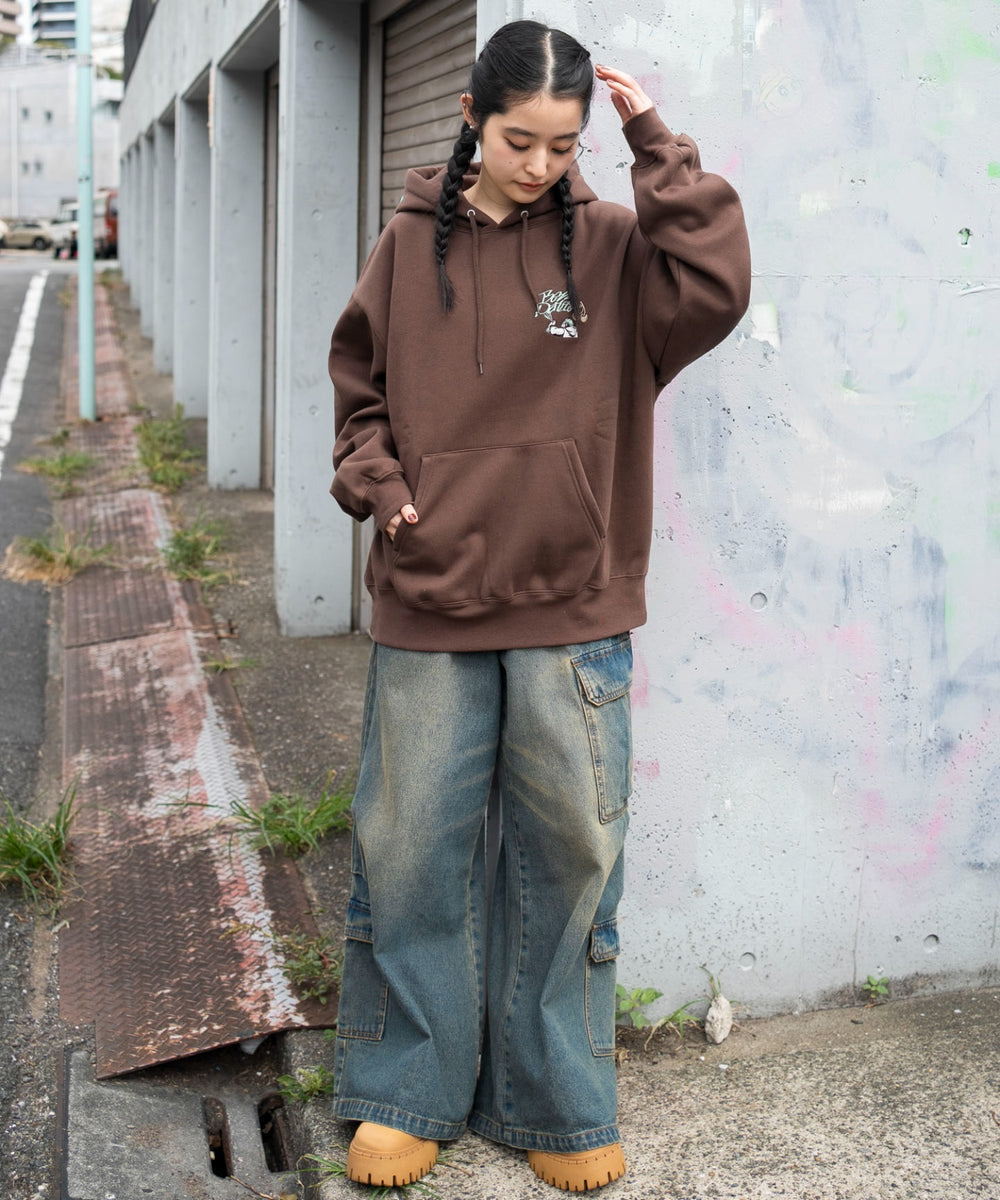 ブラウン　モデル：160㎝　M着用