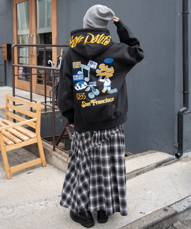 ブラック　モデル：160㎝　M着用