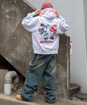 アッシュグレー モデル：175cm L着用