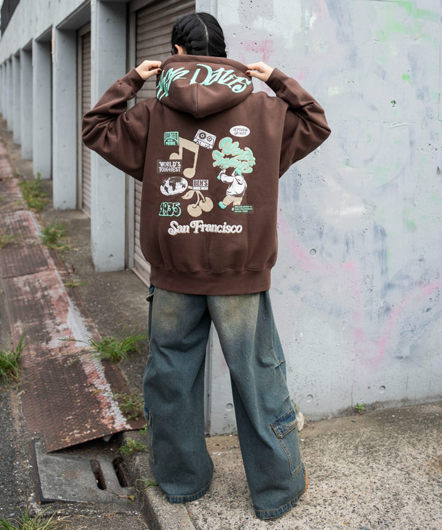 ブラウン　モデル：160㎝　M着用