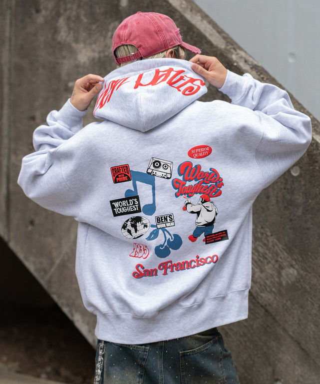 アッシュグレー モデル：175cm L着用